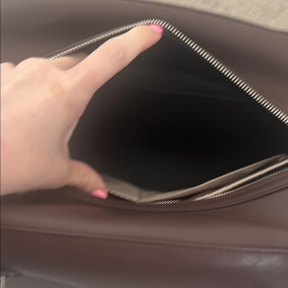 The Row Brown Leather Satchel Bag - Picture 7 of 8